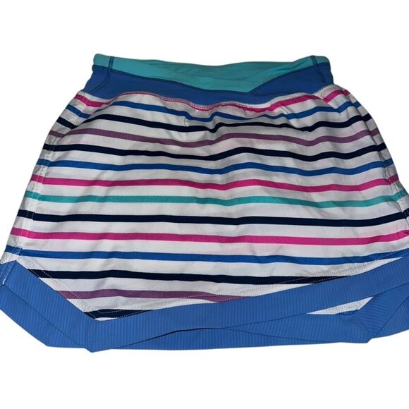 Short Jupe Sportive Skort Ivivva Set The Pace Tie-dye Bleu Violet - Taille 6, Occasion Excellent état Maillot Volley
